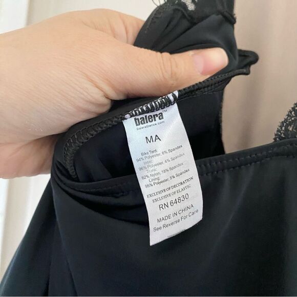 WEISSMAN Dance Costume burgundy Halter Strap Romper With Lace MJ10689 adult SA - Picture 8 of 12